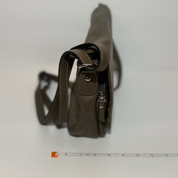 👜 French Leather Handbag Purse Shoulder Bag Crossbody Katana Paris Classic - Picture 9 of 9